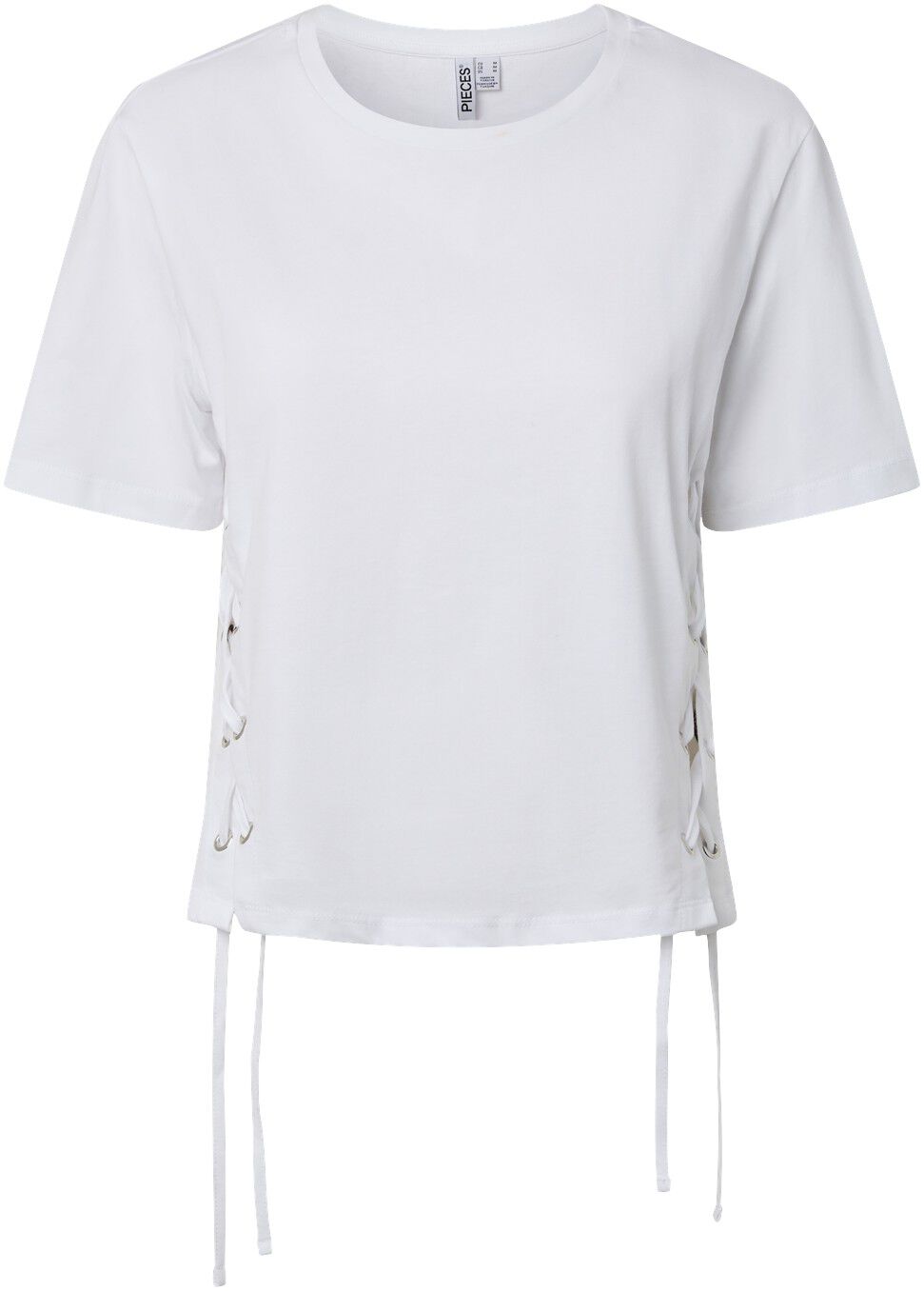 Pcfenja Ss Tie Detail T-Shirt Jsr D2D Pp