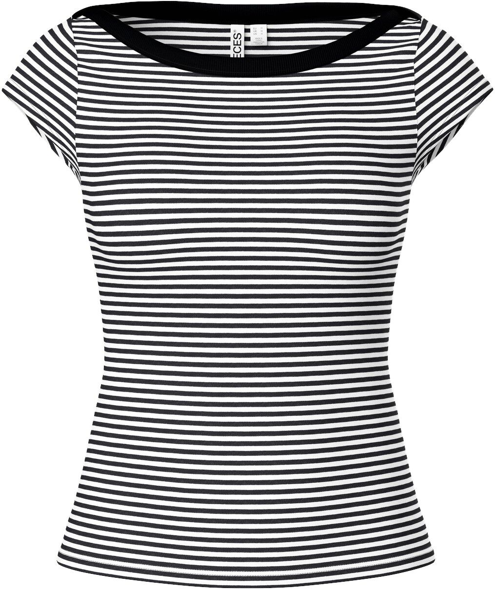 Pcsof C/S Boatneck Top Jrs Dm