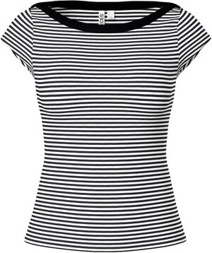 PCSOF C/S BOATNECK TOP JRS DM