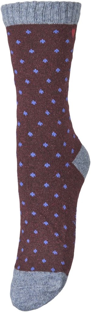 Dotted Wola Sock