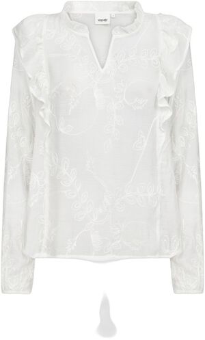 Curvy WA-SILICIA 4 Bluse Off white