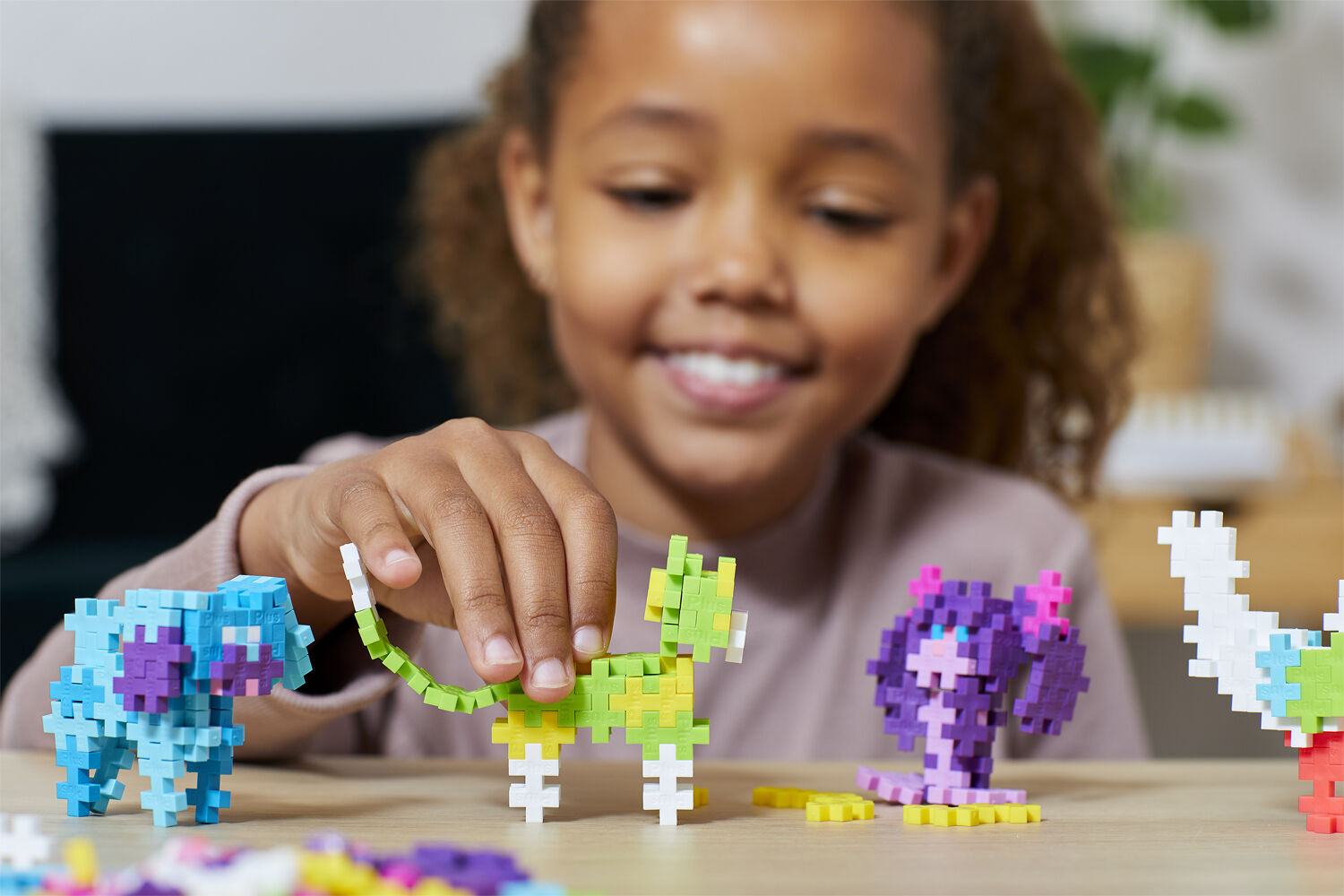 Plus Plus learn to bild Pet Animals