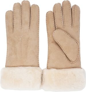 KELLY LONG - GLOWES - SHEEP SKIN W/ SHEARLING CUFF