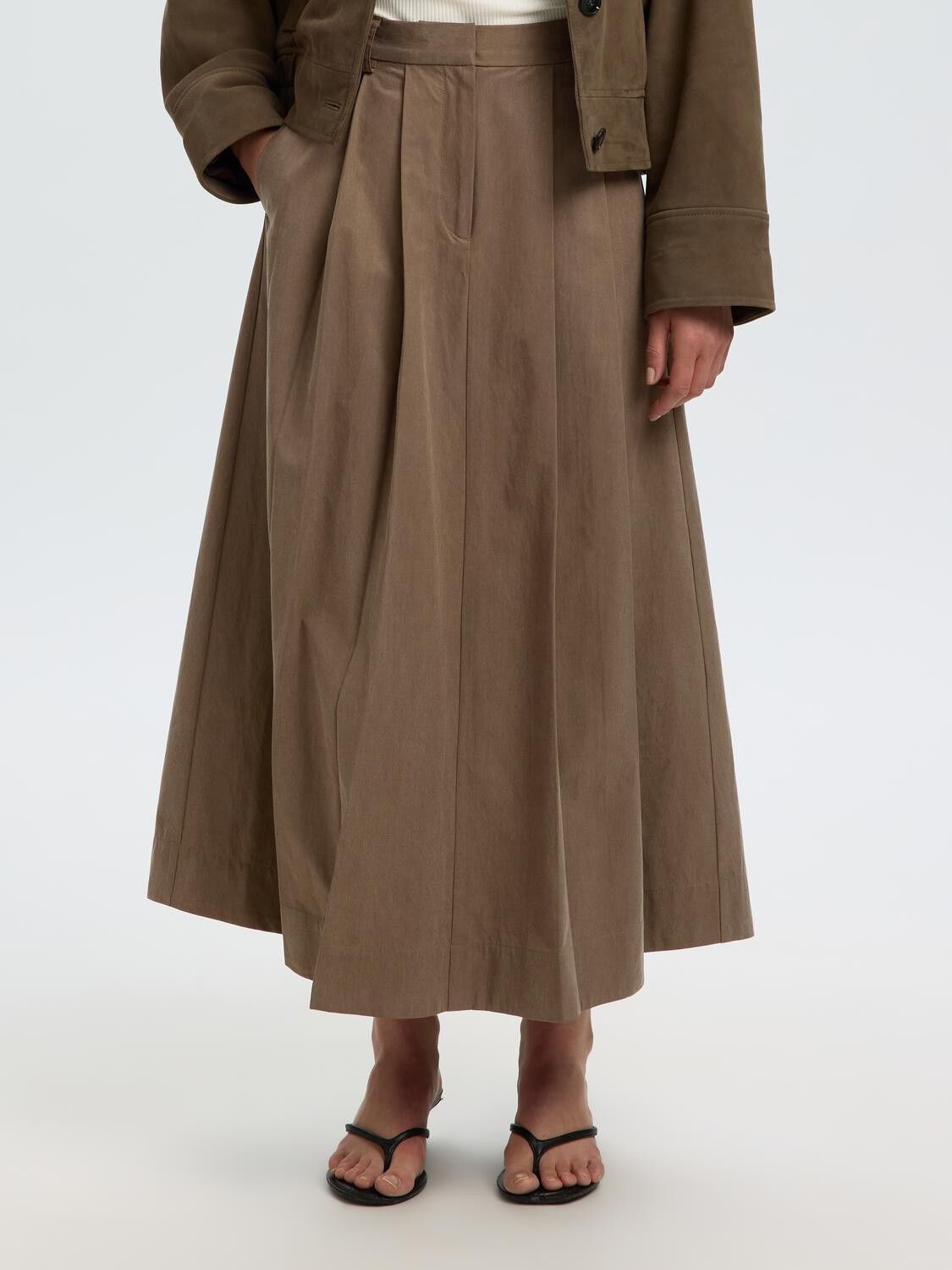 Slwtalia Hw Ankle Skirt