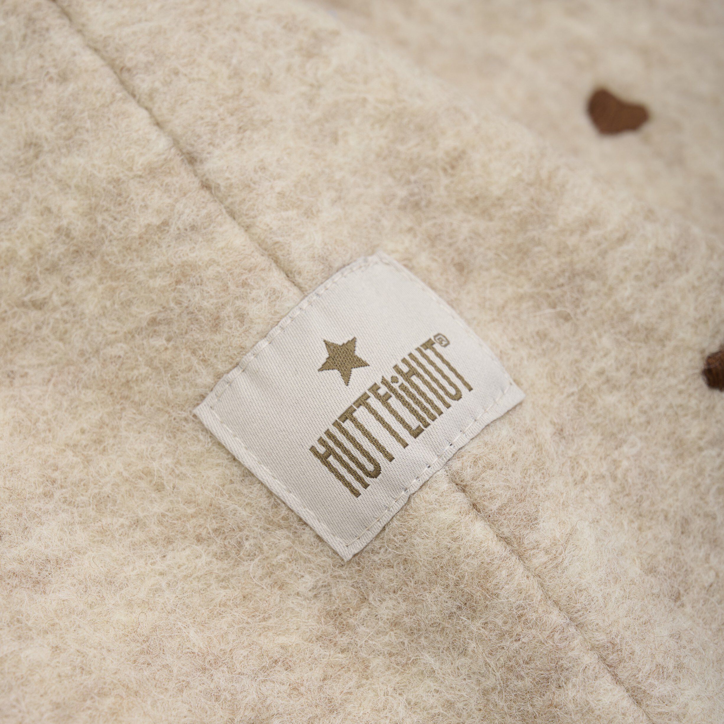 Balaclava All Over Emb. Wool