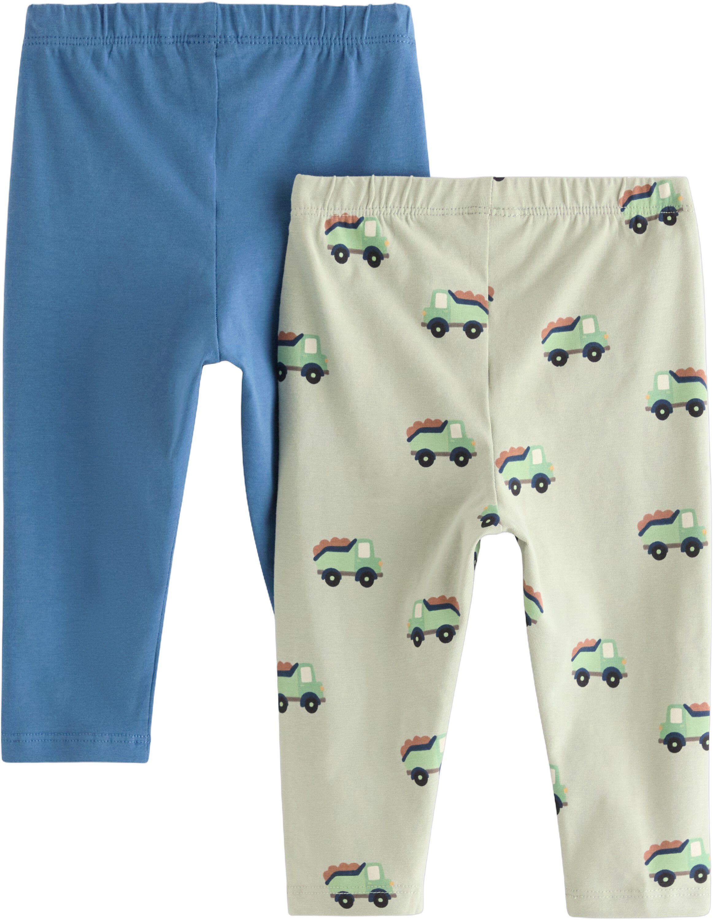 Behagelige leggings i bl&oslash;d og elast