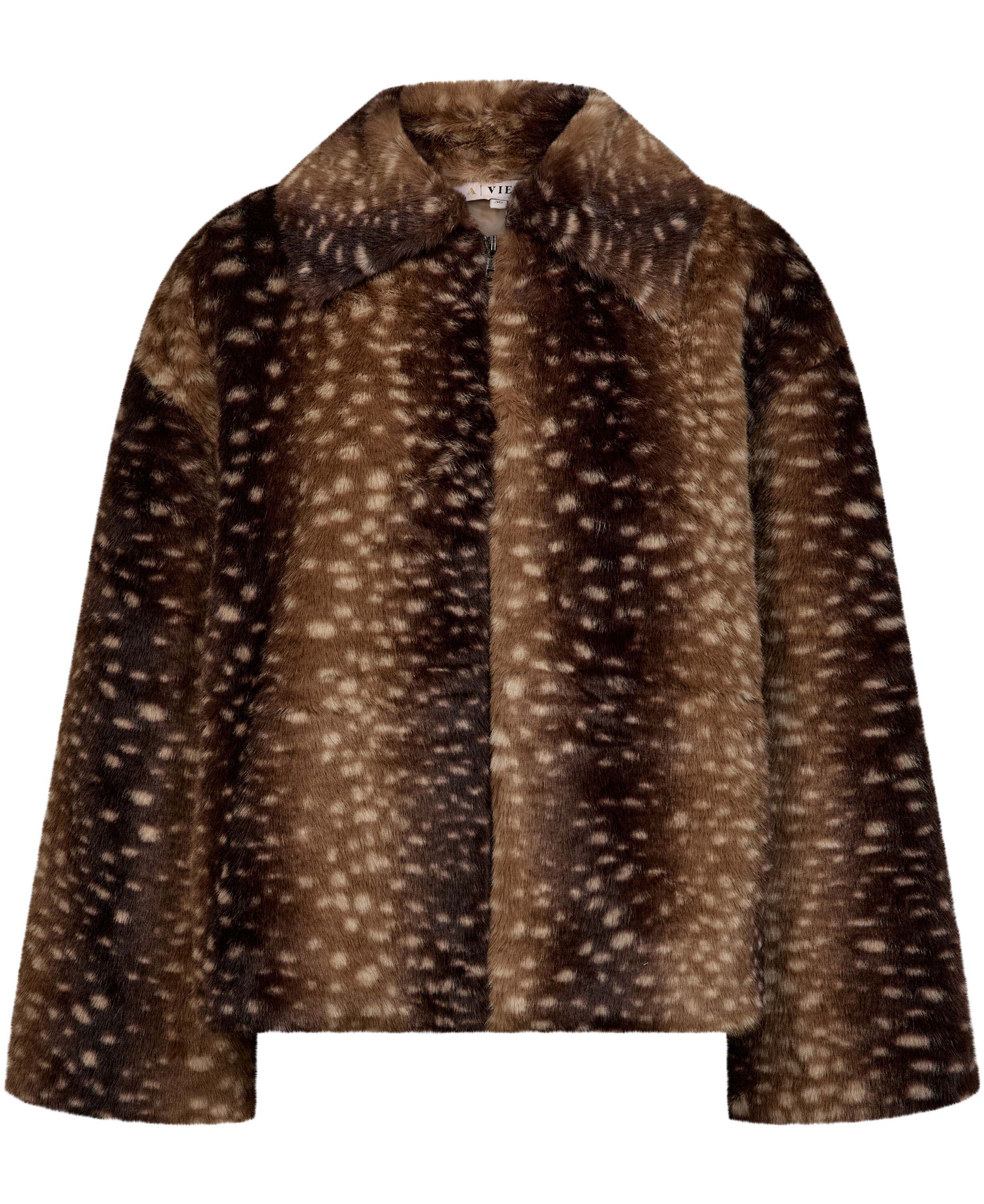Jakke Bambi Faux Fur