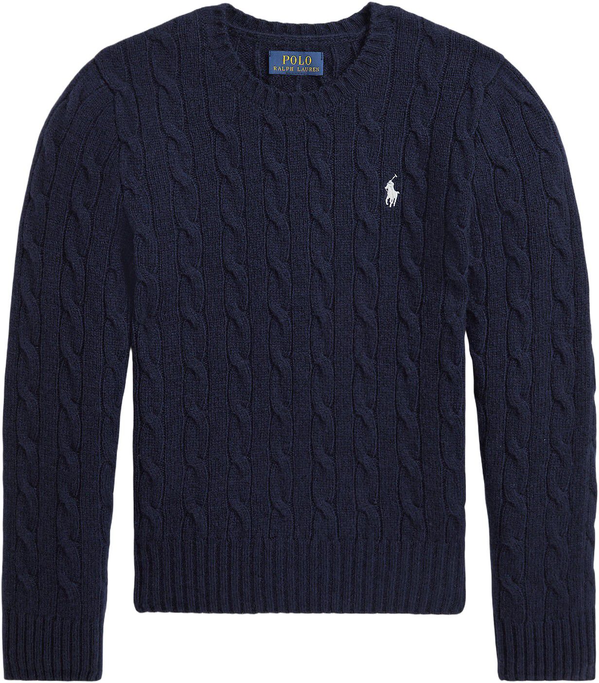 Cable-Knit Wool-Cashmere Sweater