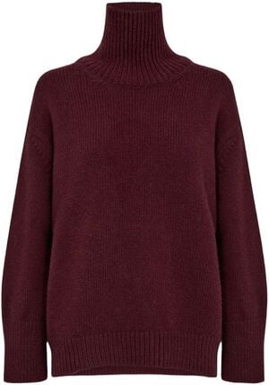 LR-PERLE 3 Pullover Bordeaux