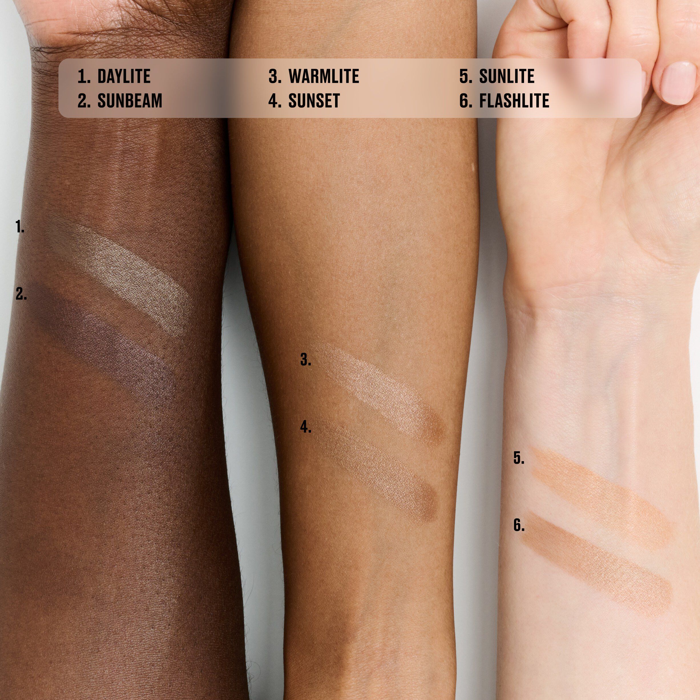 Strobe Beam Liquid Bronzelighter