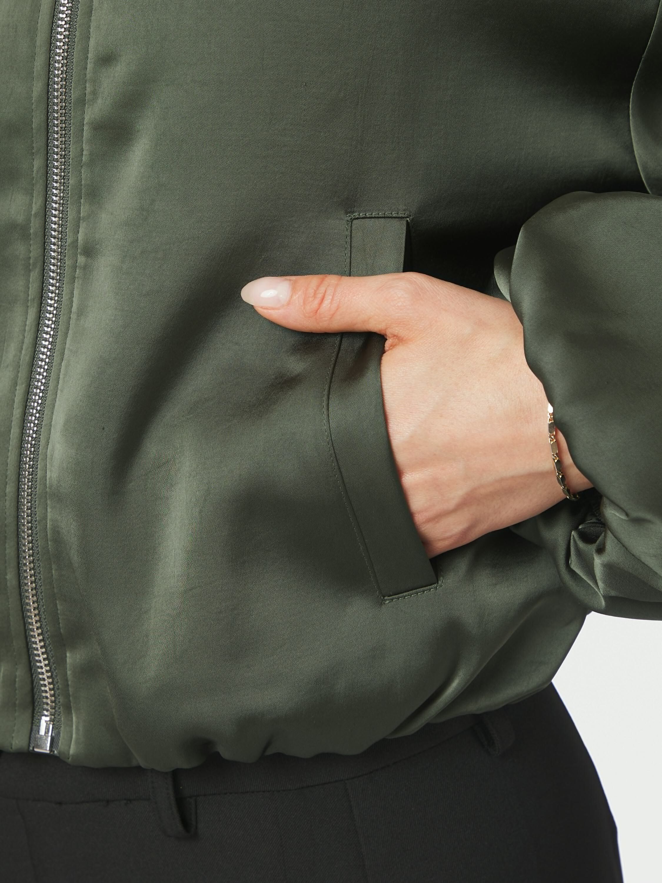 Denielle Heavy Sateen Jacket