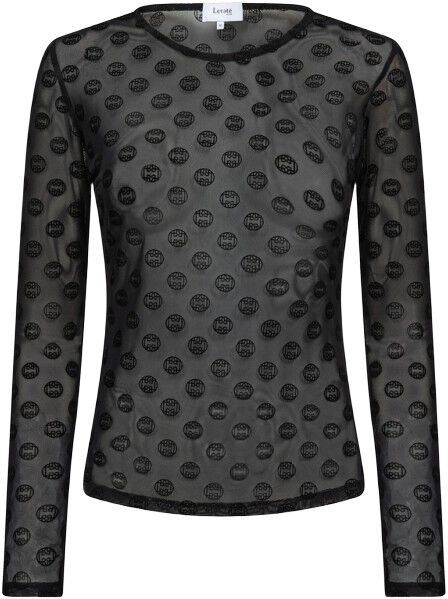 LR-TELA AOP 1 T-shirt Sort