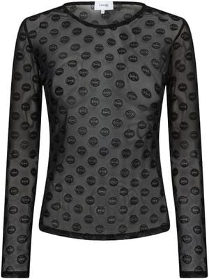 LR-TELA AOP 1 T-shirt Sort