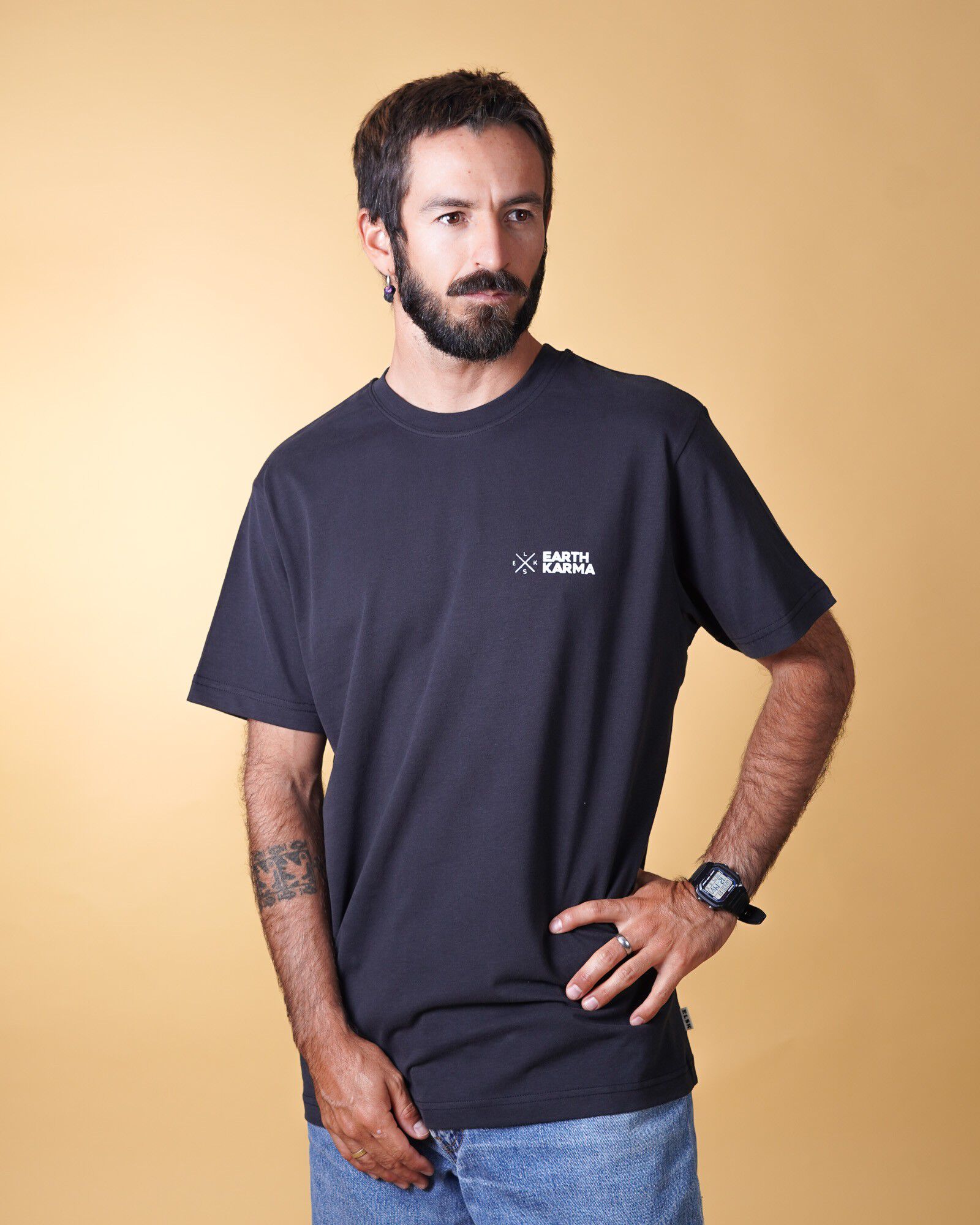 EARTH KARMA BRUSHED T-SHIRT