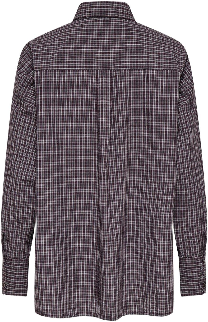 Onlfenna L/S Oversize Check Shirt Wvn