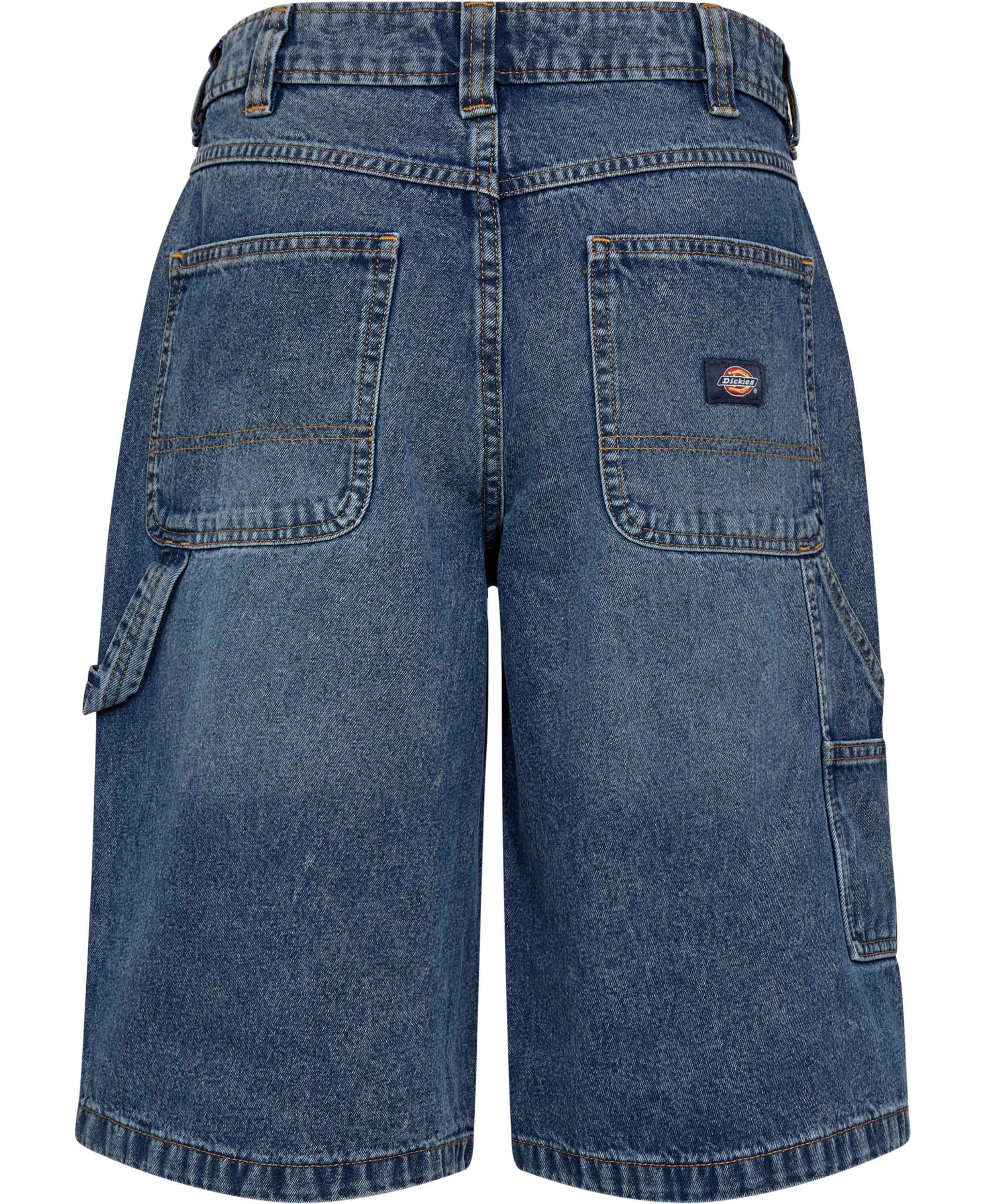 CARPENTER DENIM JORT W RINSED BLUE