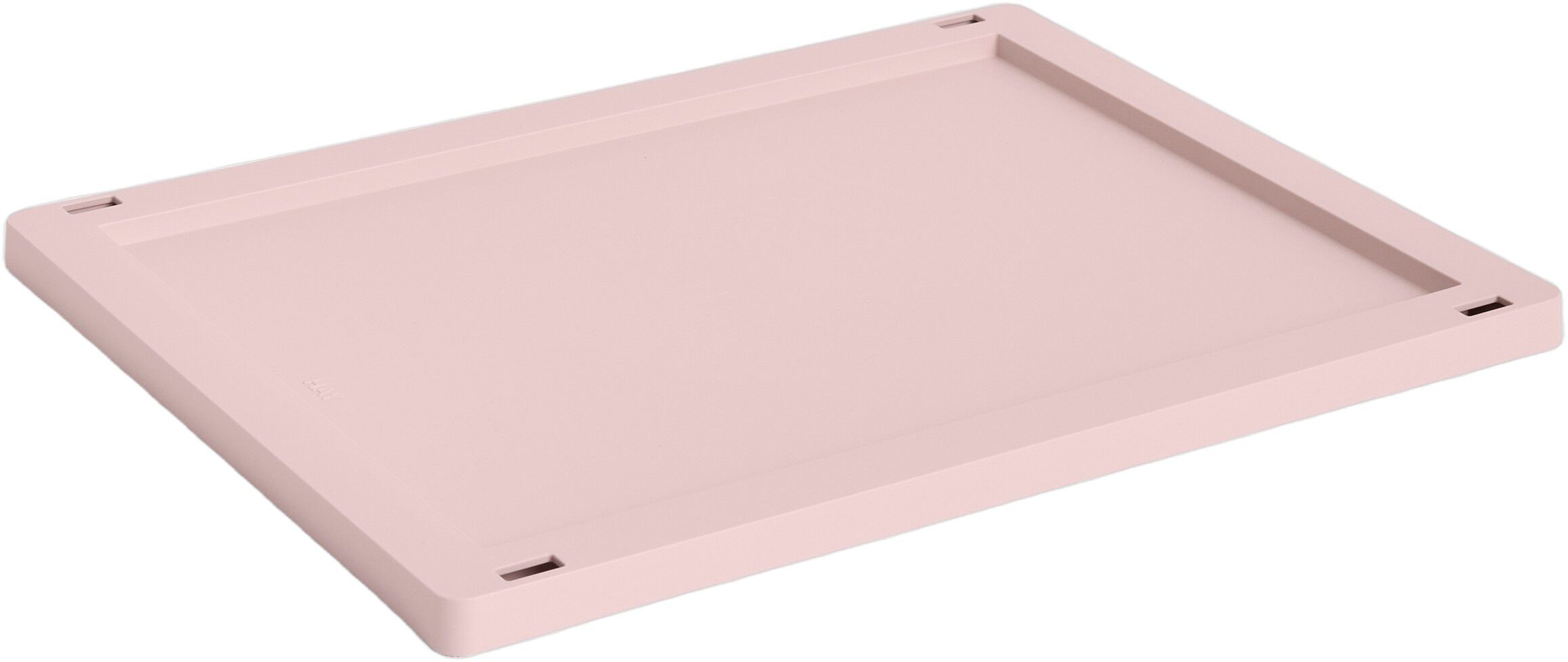 HAY Colour Crate Lid Plastic-Medium-Blush
