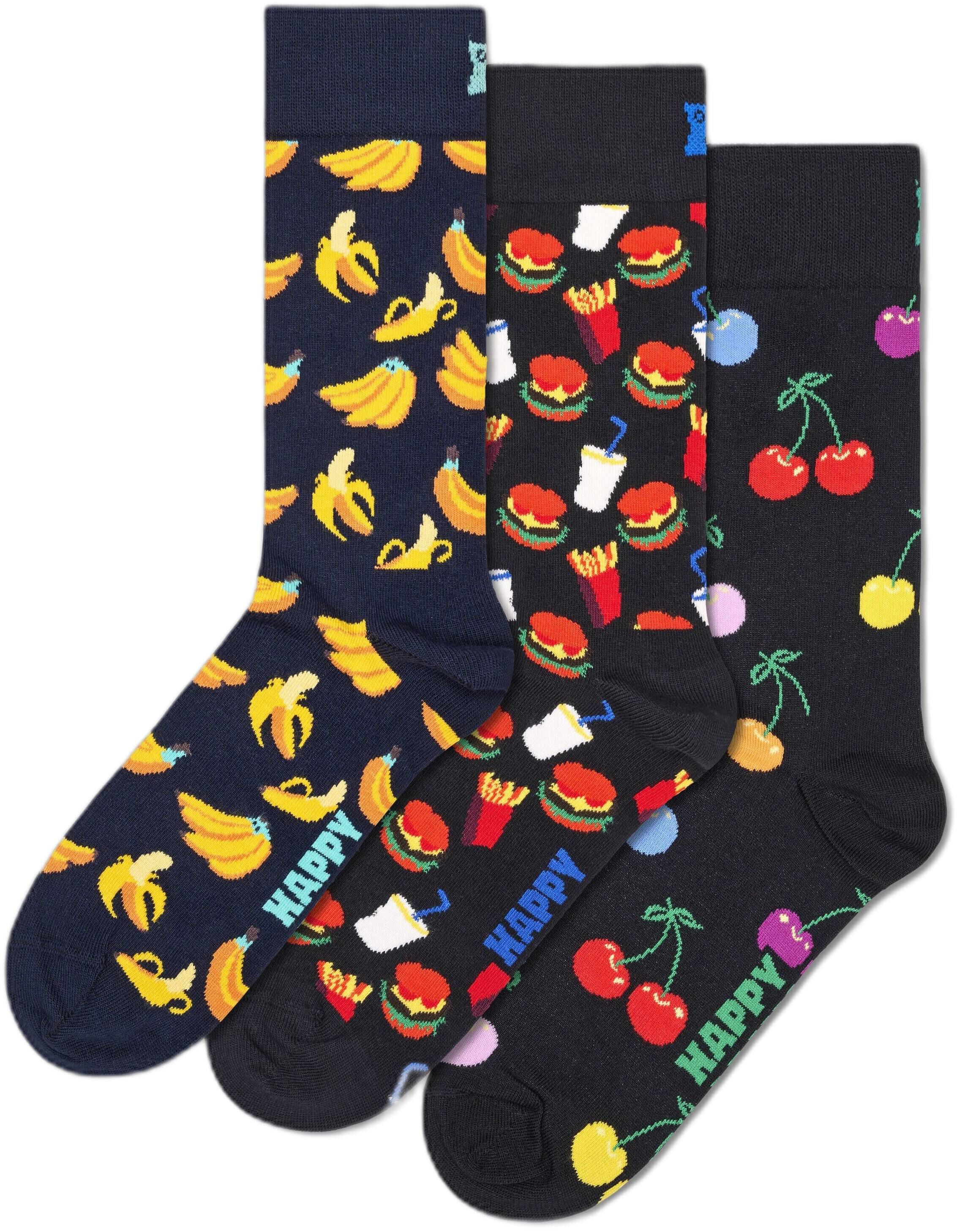 3-Pack Classic Banana Socks