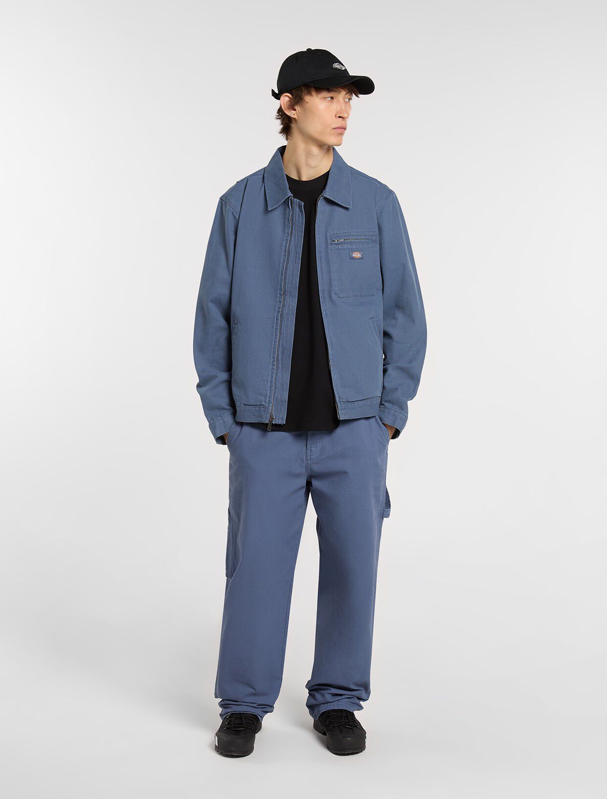 UNLINED CANVAS PAINTER JACKET RETRO