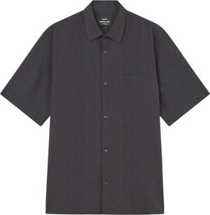Cotton Linen Victor Stripe Shirt SS