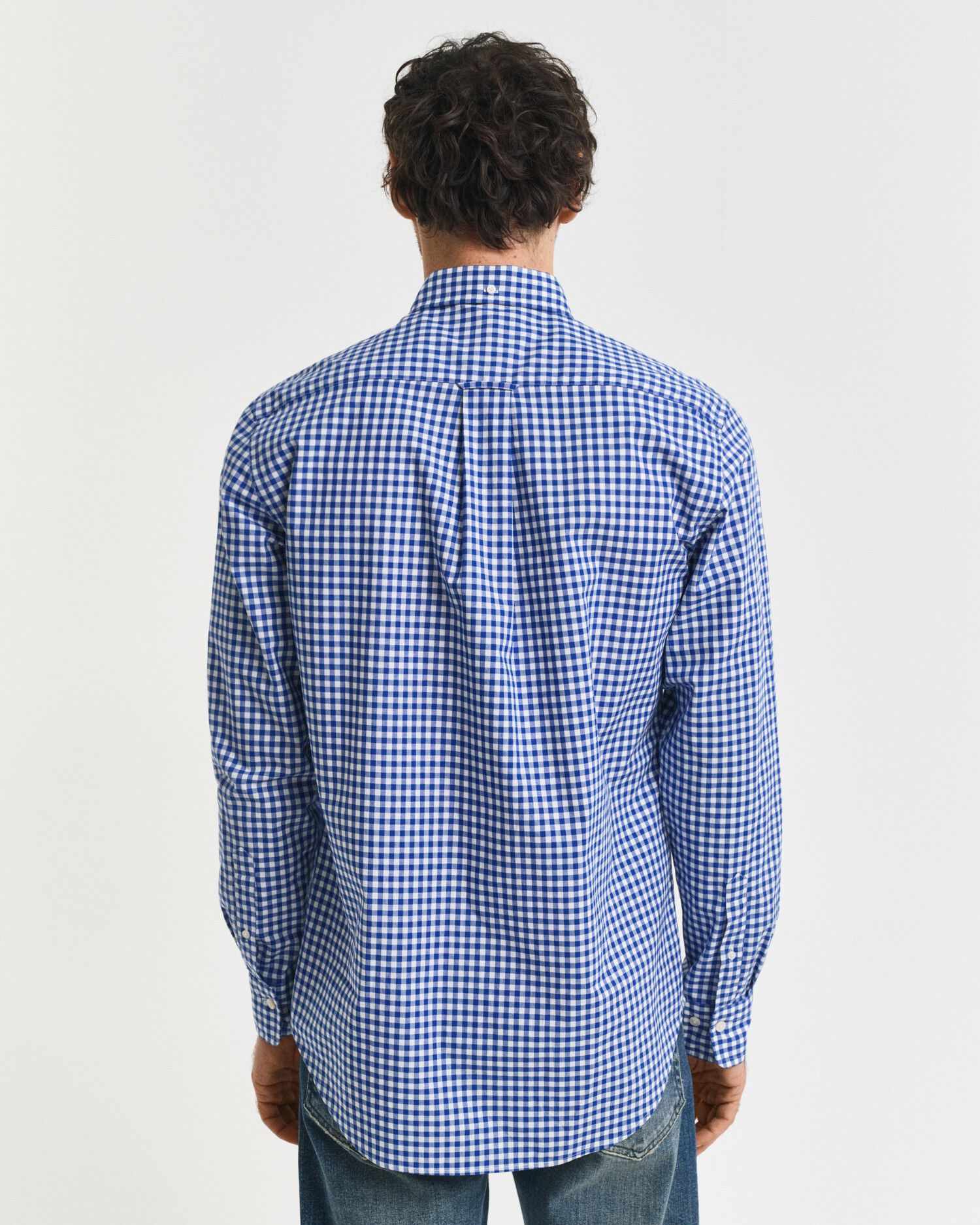 REG CLASSIC POPLIN GINGHAM SHIRT