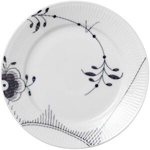 Sort Mega Riflet 22 cm. tallerken