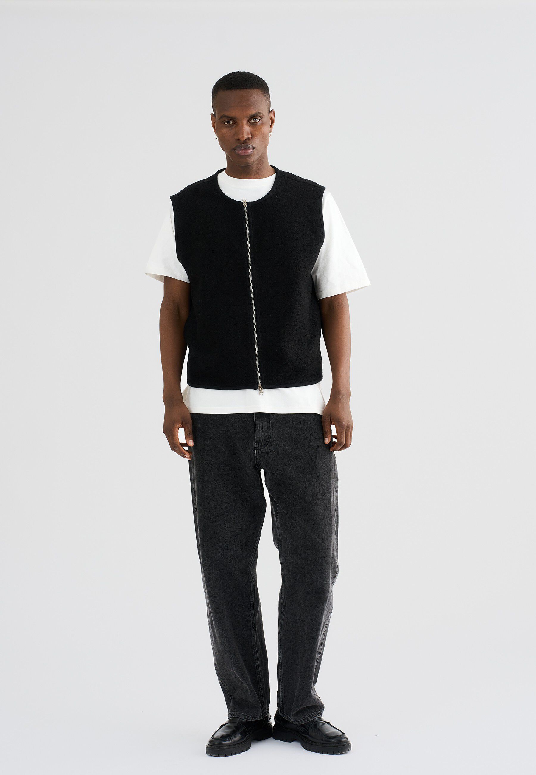 RTKIAN BOILED WOOL VEST