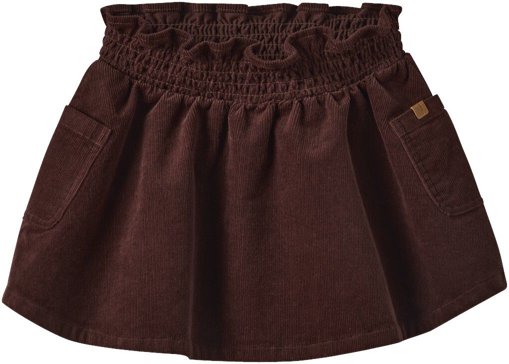 NMFOBERT CORD SKIRT 4122-HG LIL