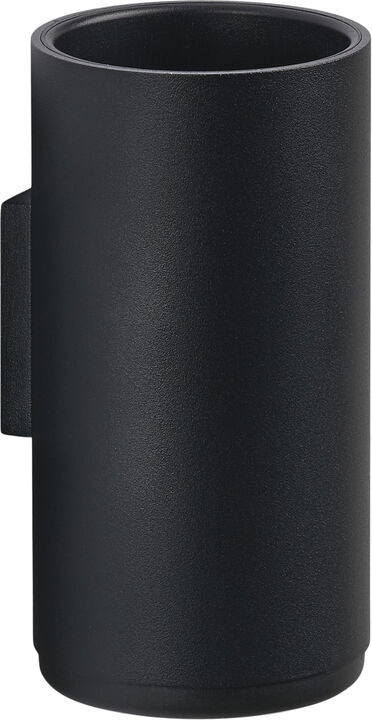 Tannbørsteholder for vegg Rim 13,6 cm Black