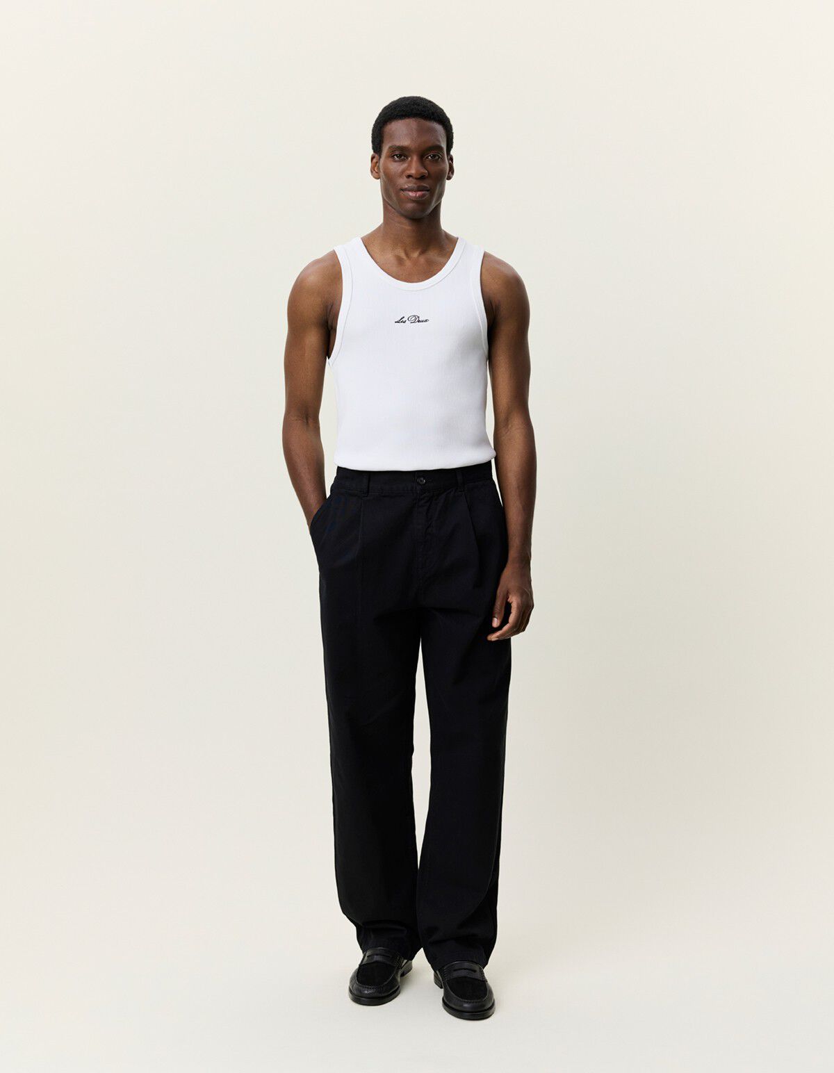 Pleated Chino Pants