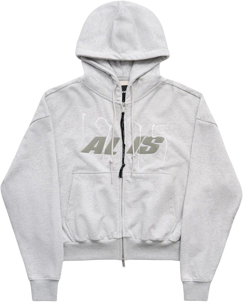 SHEN CROPPED HOODIE W/ ZIPPER