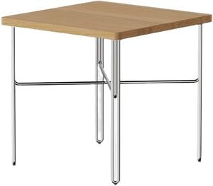 Inline Low table H400 x W400 x D400 - LEGS Stainless steel