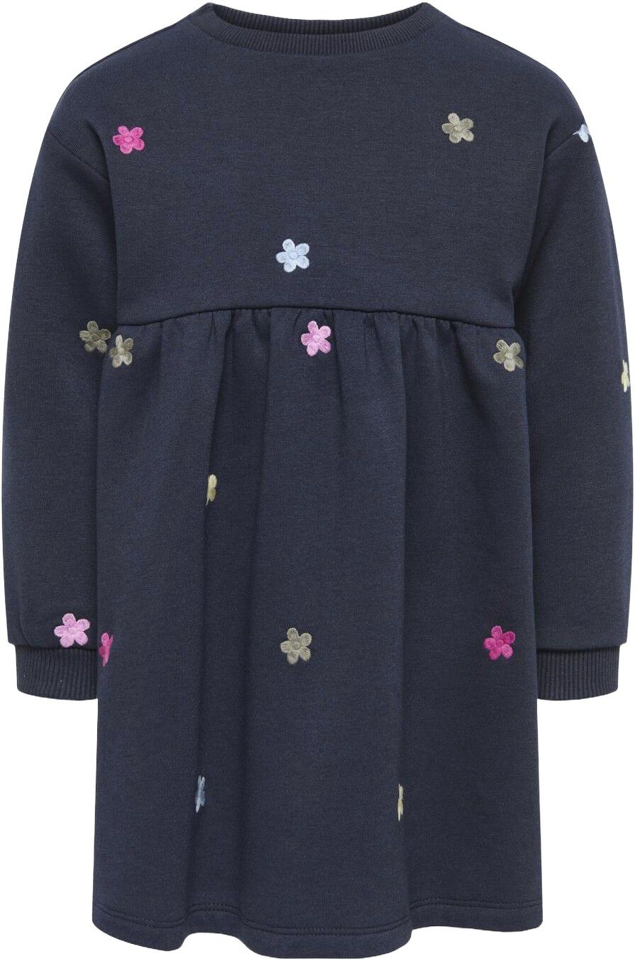 KMGLAVINO LS ONECK EMB DRESS BRU SW
