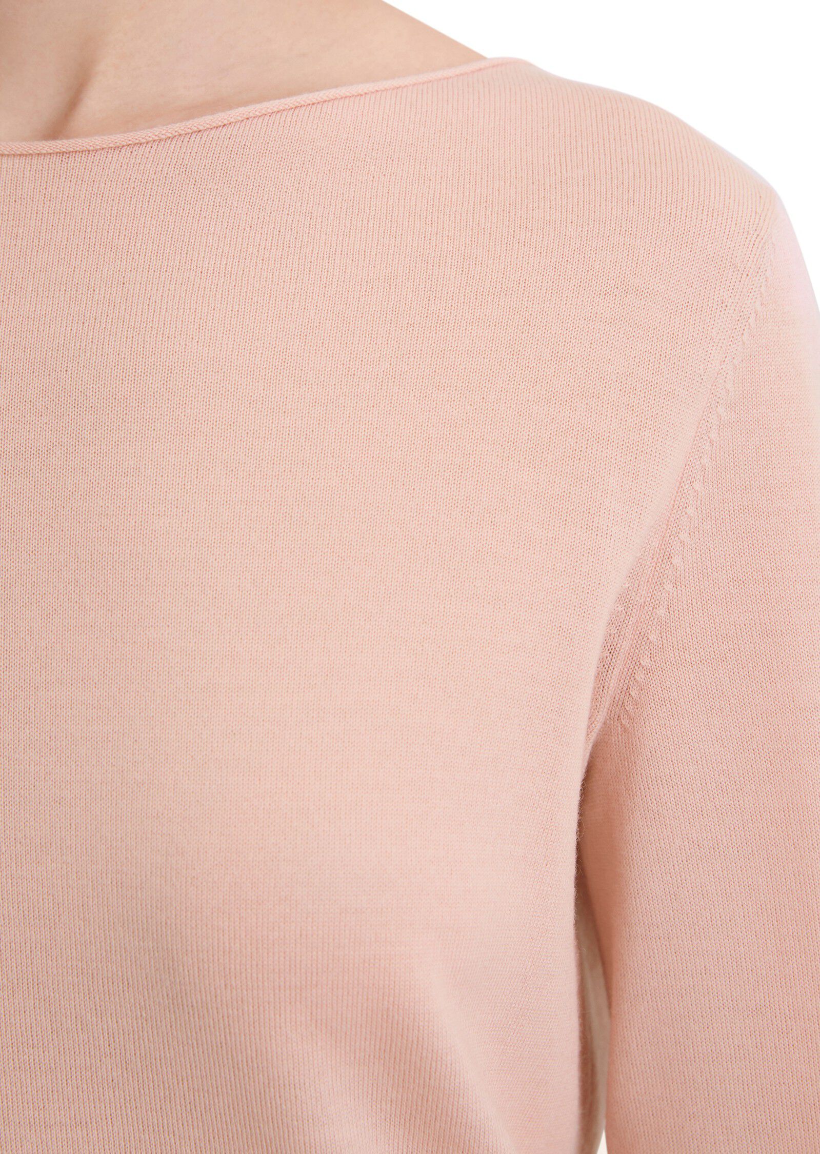 Pullover, longsleeve, boat neck