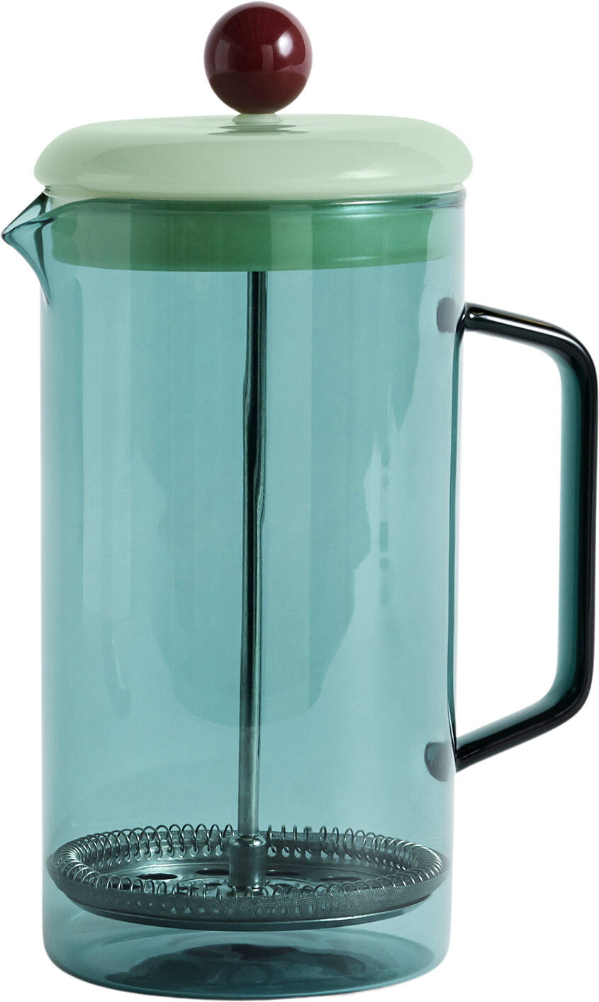 French Press Brewer-Aqua