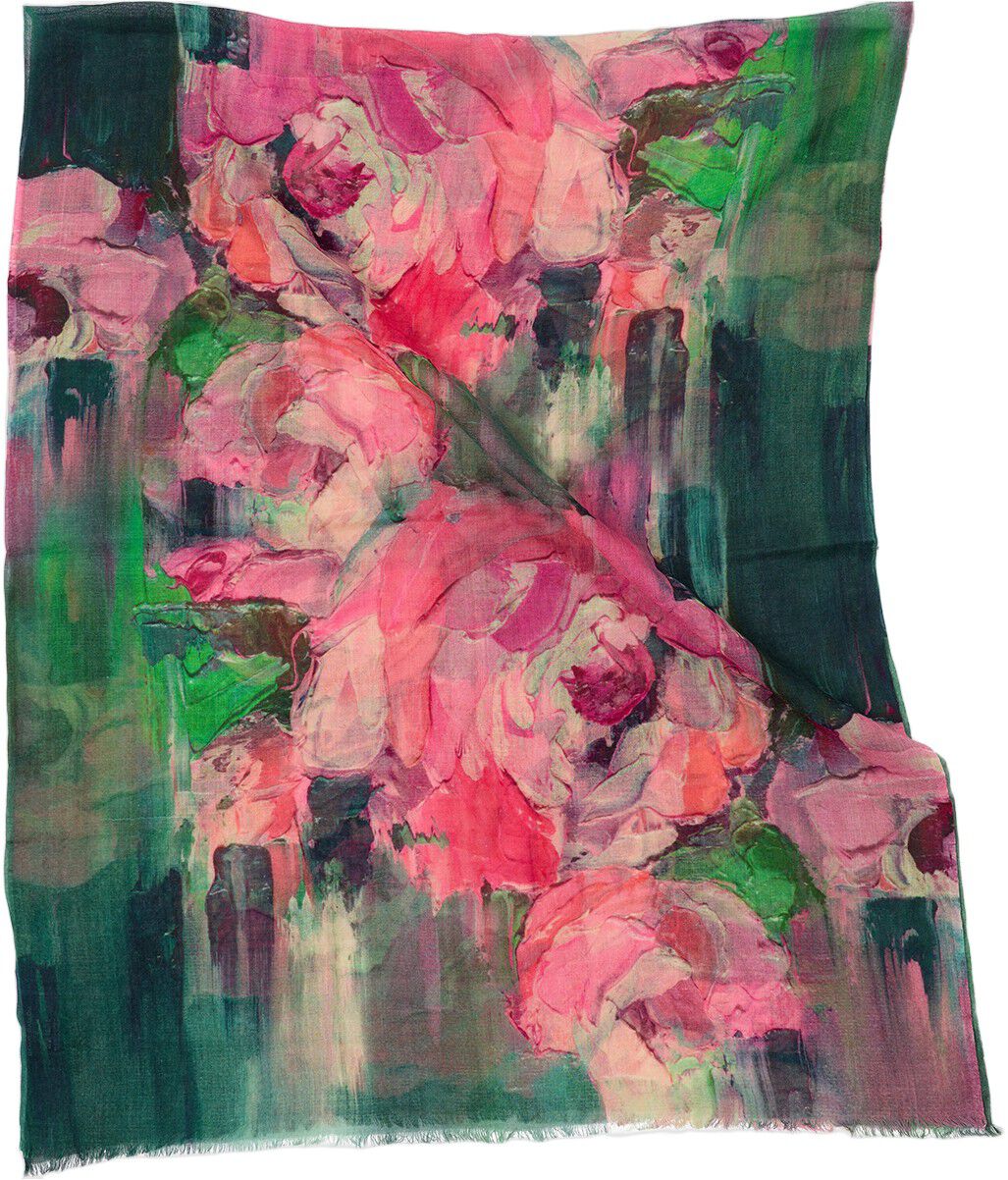 PINK ROSES Scarf