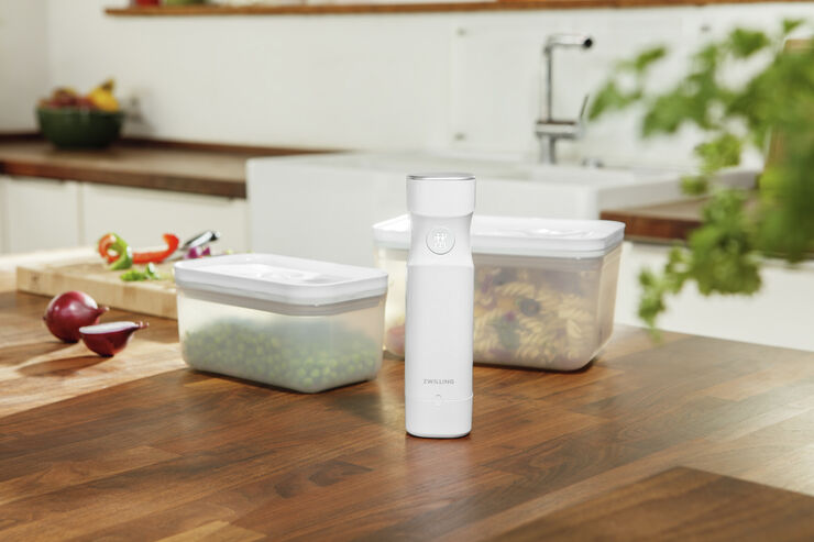 Fresh & Save Vakuum beholdersæt 3d i plastik. S,M, L