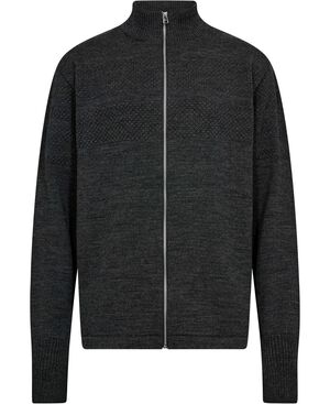 Wool Klemens Zip Knit