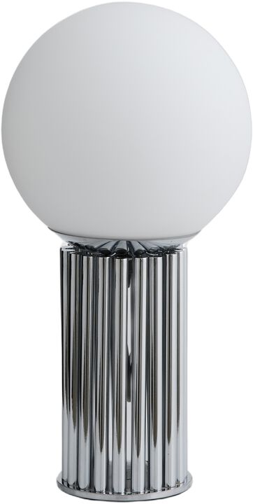 HERMOD table lamp - chrome finish