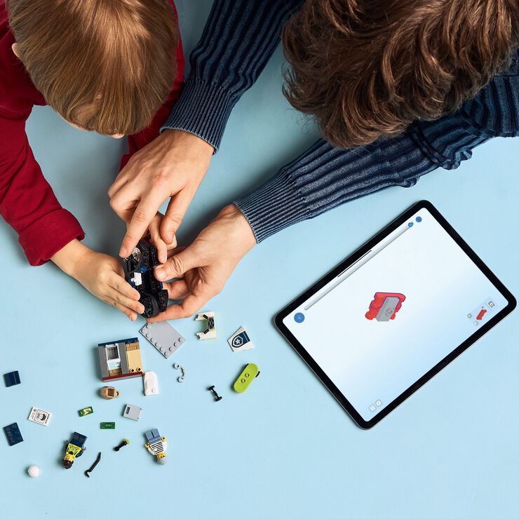 Politimotorcykel på forbryderjagt