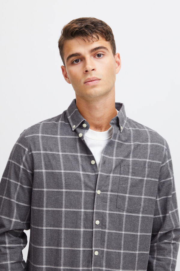 CFANTON LS BD big checked shirt