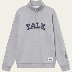 Yale Logo Half-Zip Sweatshirt