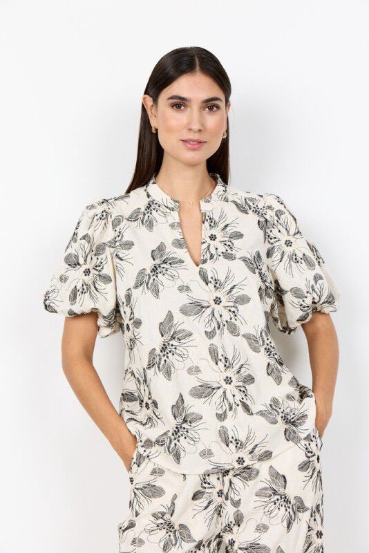 SC-GABRIELE 1 Bluse Creme
