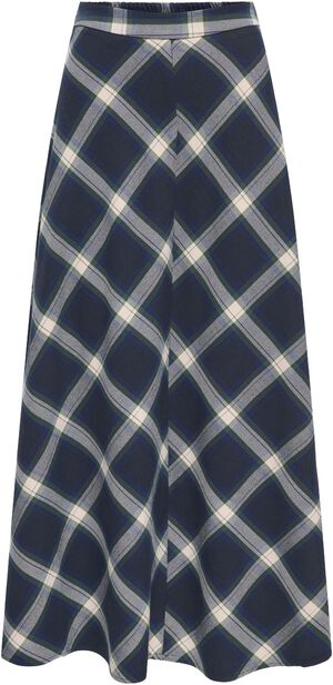 ONLWREN CHECK LONG SKIRT WVN