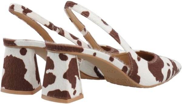 BIAMARALYN Slingback Smooth Faux Leather