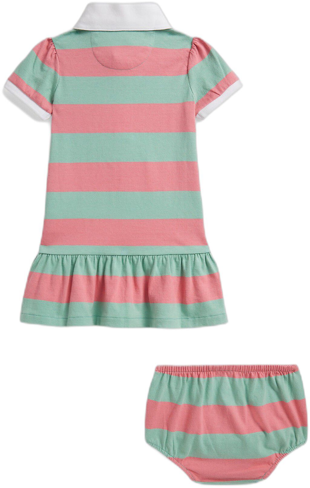 Striped Cotton Rugby Dress & Bloomer