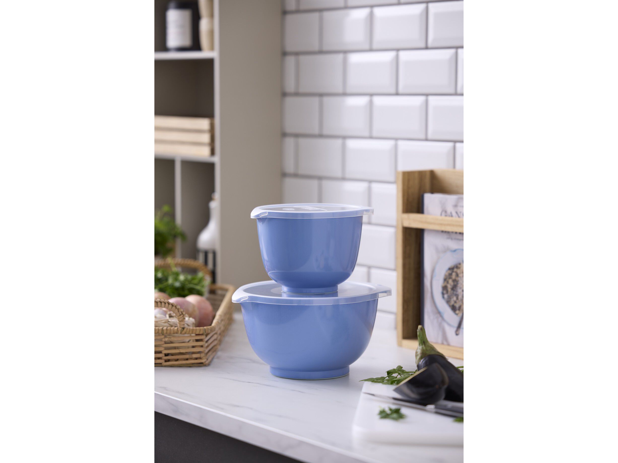 Margrethe-sett 4 dlr 1,5 + 3 L Sky Blue