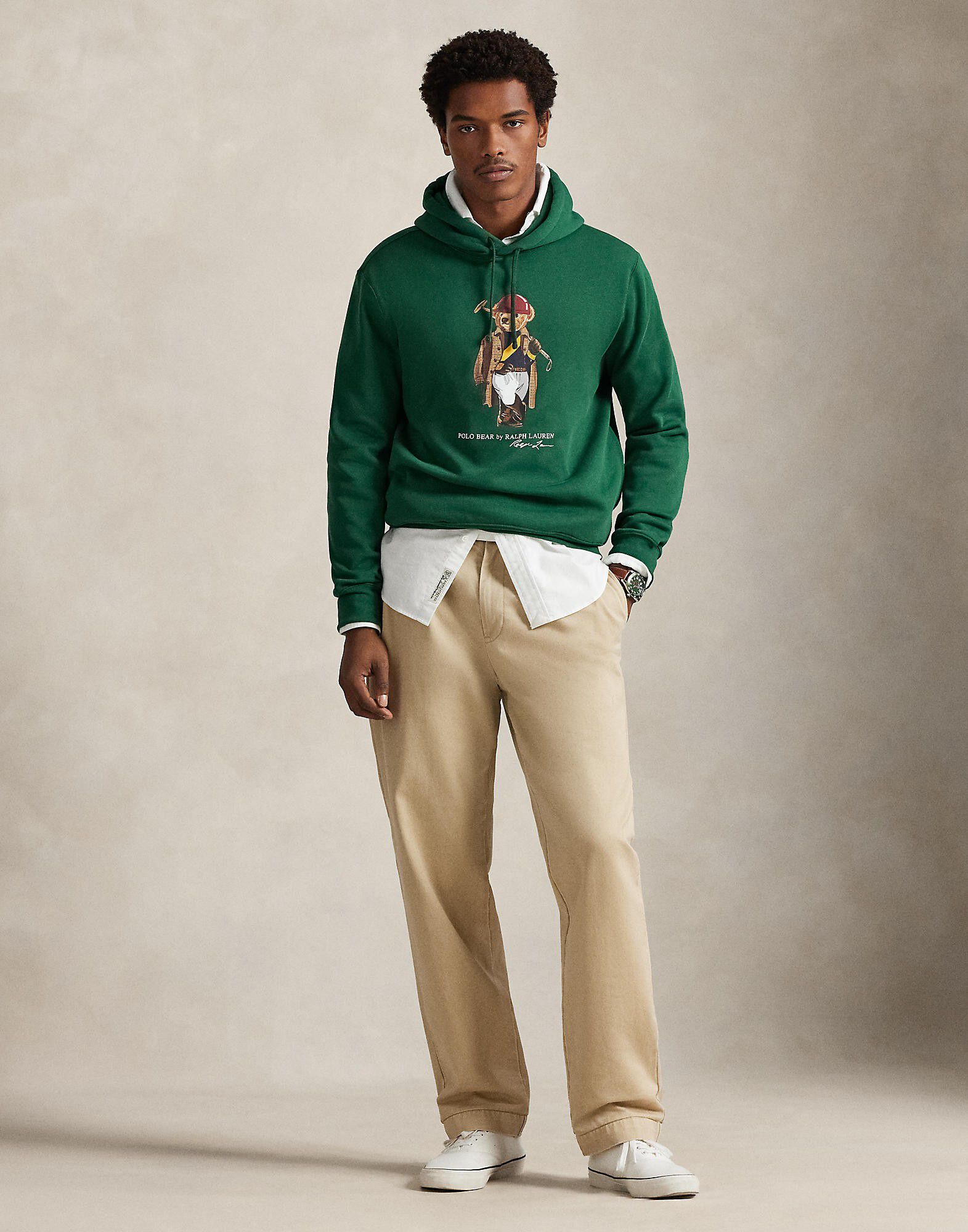 Polo Bear Fleece Hoodie