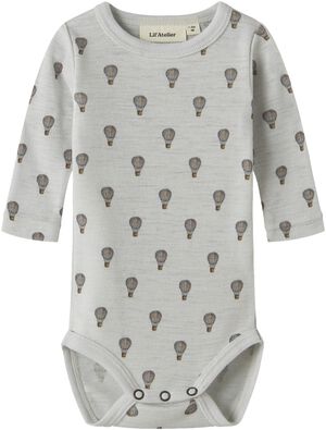 NBMNOEL NOR WOOL LS SLIM BODY LIL