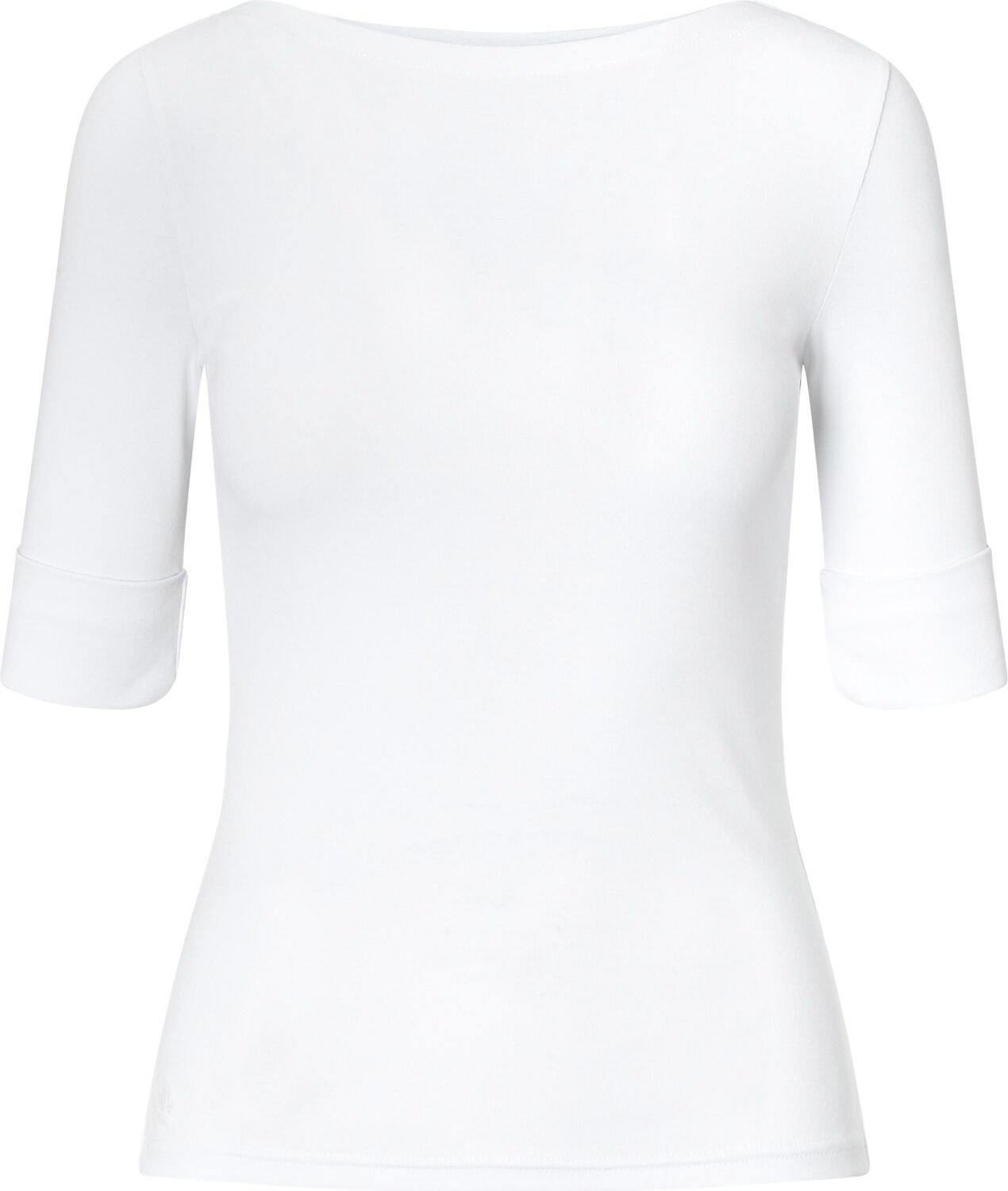 Cotton Boatneck Top